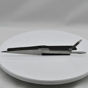 Vintage Vernco Stainless Japan Combination Letter Opener & Knife Multi-Tool